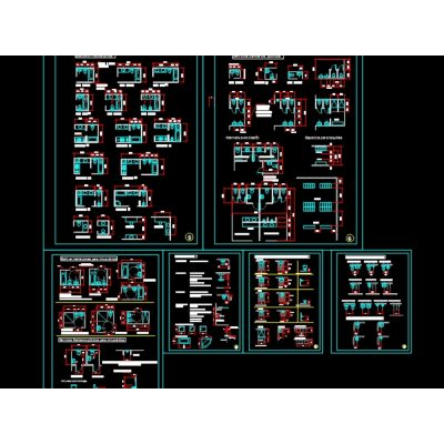 Diseno de banos completos en autocad