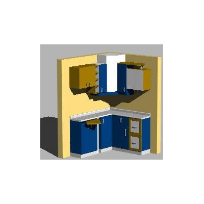 Mueble de Cocina en L en Melamina