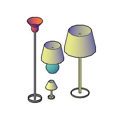 3d lamps