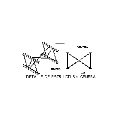 Detalle de estructura de techo metalica