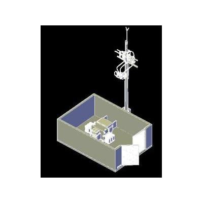 Enclosure electrical substation.