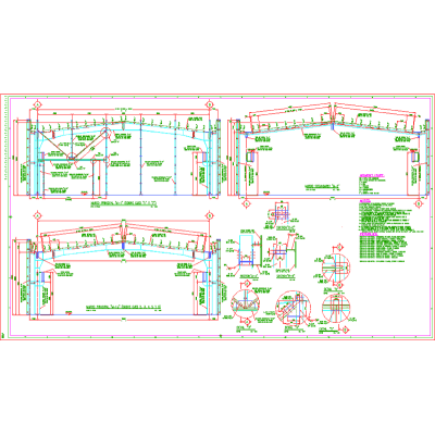 Estructura de nave industrial