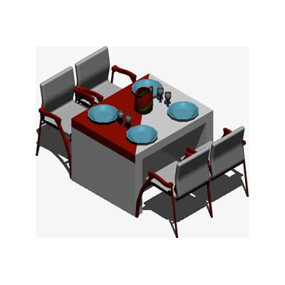 Table and chairs set