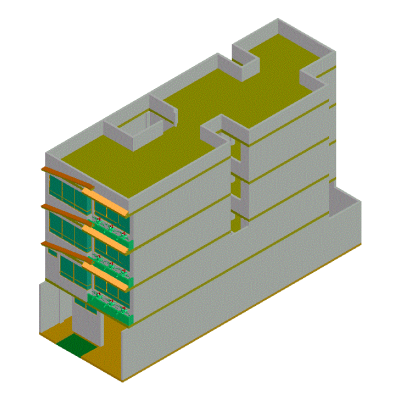 3d vivienda multifamiliar
