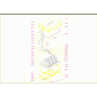 Perspectiva - caja - contactores - bateria camion