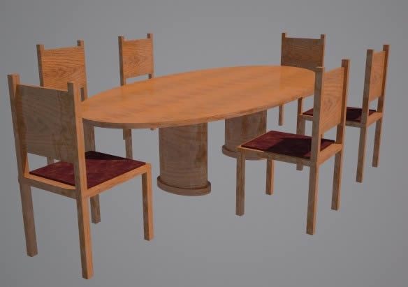 móveis de sala de jantar cadeiras