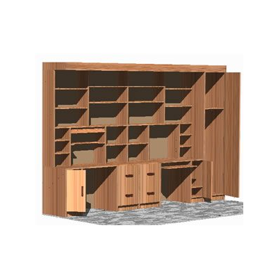 Biblioteca en 3d