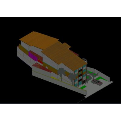 Housing and Commerce 3D