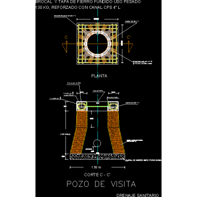 Brocal de concreto armado