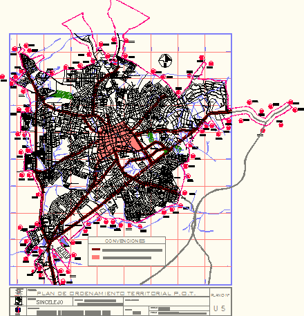 Plan d'occupation des sols - Municipalité de Sincelejo -