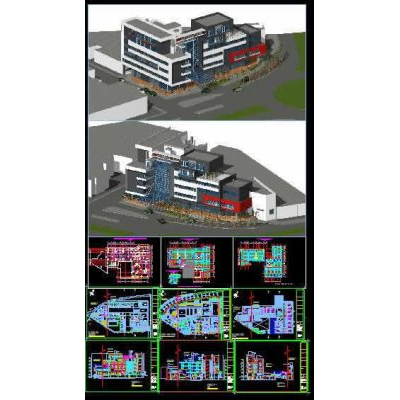 Proyecto hotelero de seis pisos