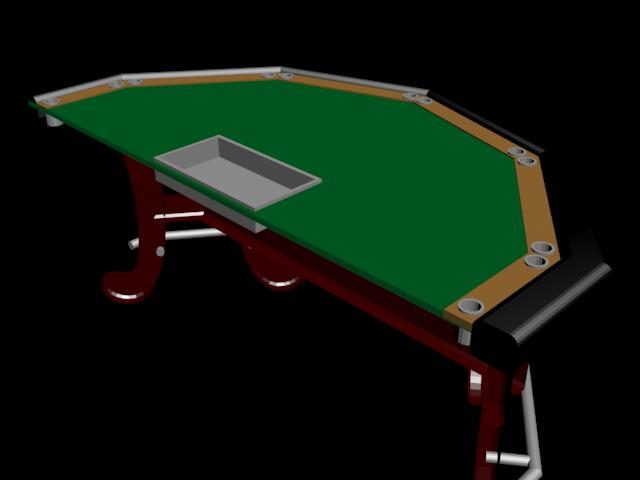 3ds poker table