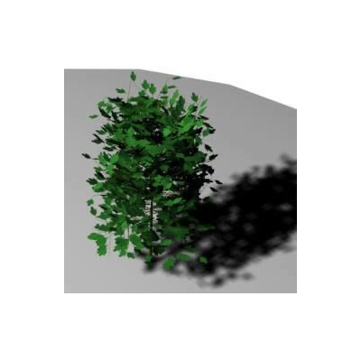 Arbol mediano 3d