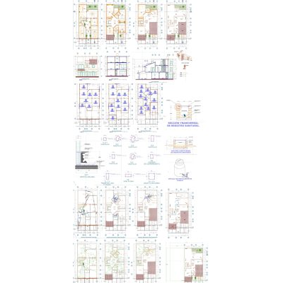 Planos de Casa Habitación de 2 Niveles