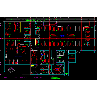 Planta arq. de area de urgencias