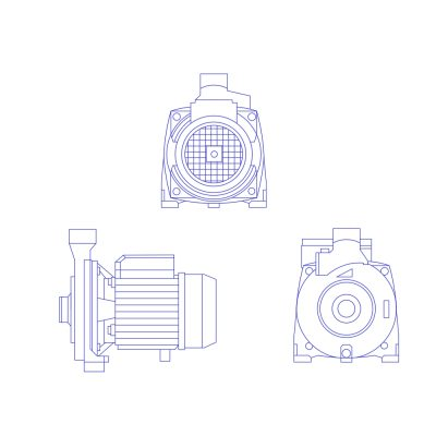 Pompe hydraulique.