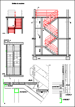 detalhes escadas