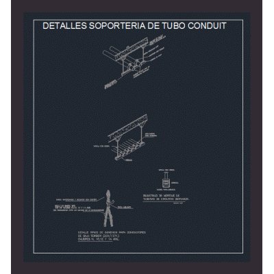 Conduit tube detail