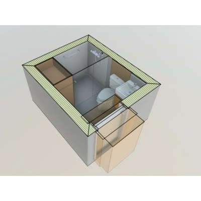Remodelacion de pequeno bano en vivienda unifamiliar ifc