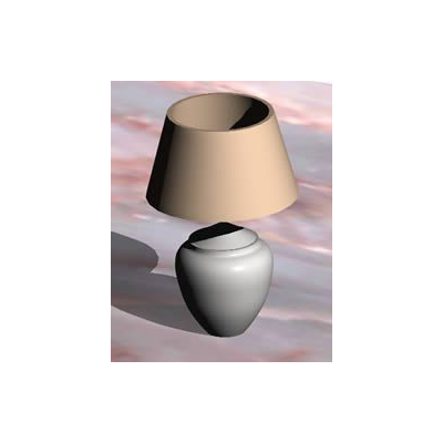 Lampara de Mesa Elegante 3D