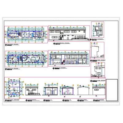 Arquitectonico de oficinas y bodegas