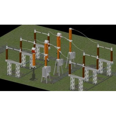 3d electrical substation