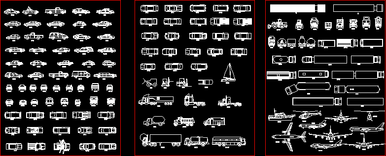 blocos de transporte médio