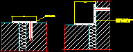 Junta de dilatação vertical - aço