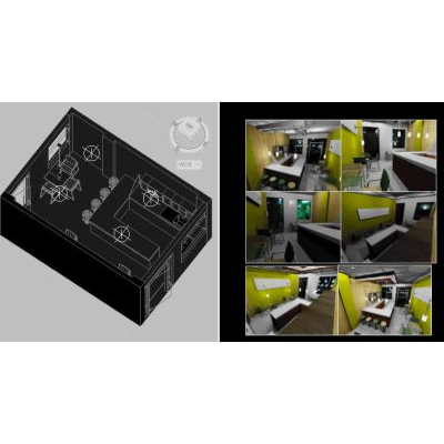 Cafeteria 3d