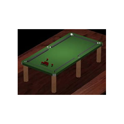 Mesa de billar 3d