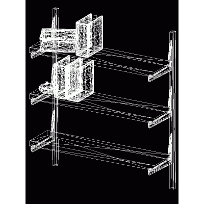 Estanteria 3d