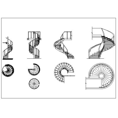 Escaleras  caracol