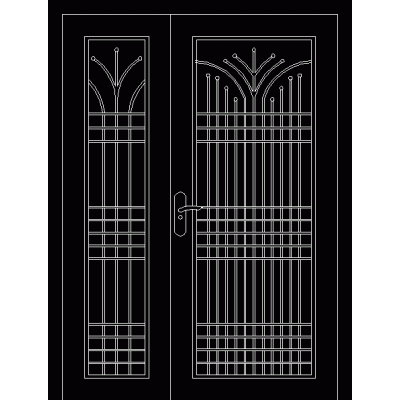Porton externo de acero