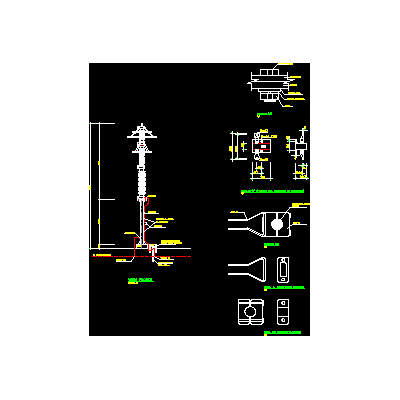 400kv lightning rod