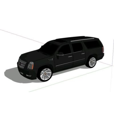 3d cadillac truck