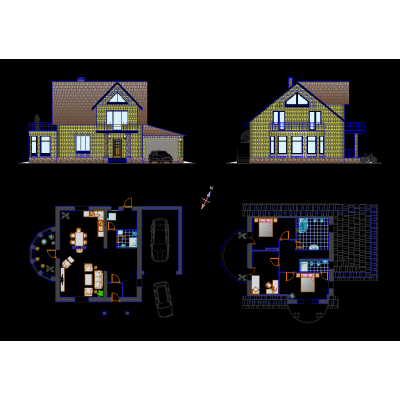 Pequena casa de la familia