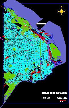 Mappa di Buenos Aires