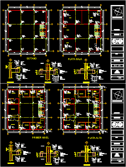 column plan