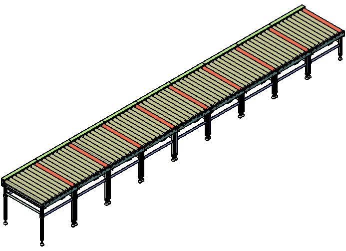 bale conveyor table