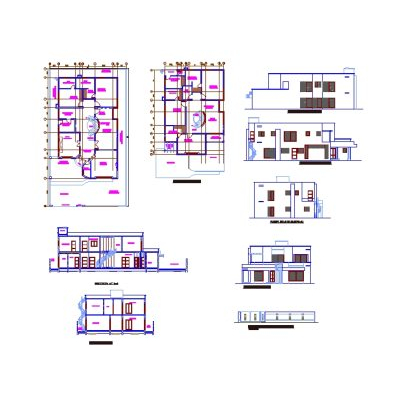 Vivienda unifamiliar de dos niveles