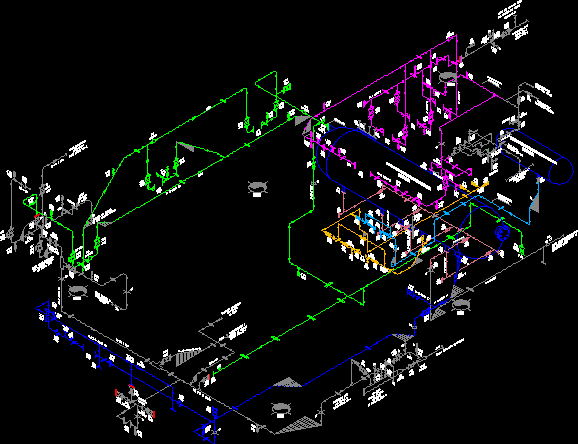Isometric of pipes