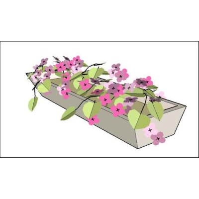 3d flowerbed
