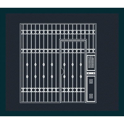 bars for building front