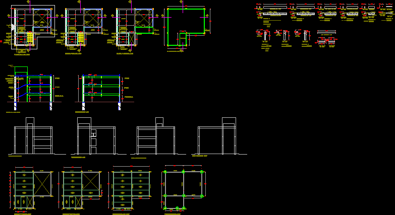 Living Room Project Precast Concrete System In AutoCAD | CAD library