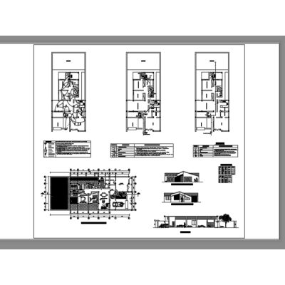 Proyecto de Vivienda unifamiliar de un nivel
