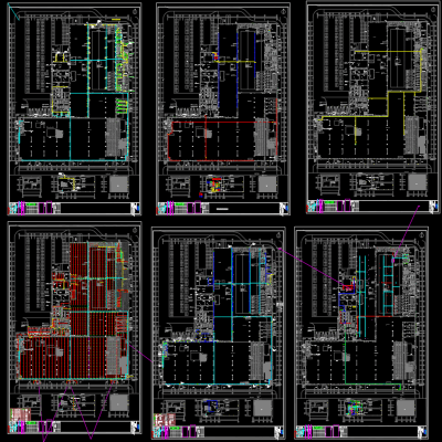 Plano de Diseño de Planta Industrial