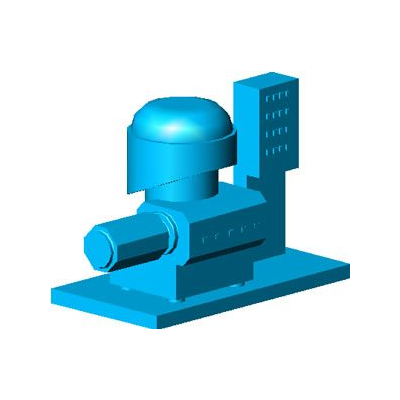 Centrifuga vertical 3d
