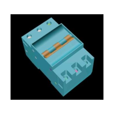 Disjuntor termomagnetico tripolar 5sx1 -