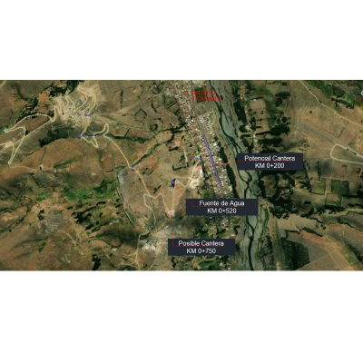 Plano de Infraestructura Vial en Hyland Drive 26 Plano Clave de Trocha