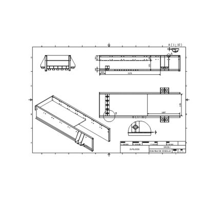 Alimentador vibratorio grizzly 1200x4500